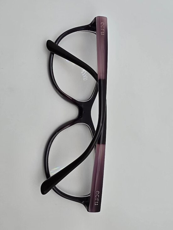 ECRU Cooper 046 Purple Light Purple Cat Eye Eyeglasses Frame w/ Flexhinge 54mm main image 6